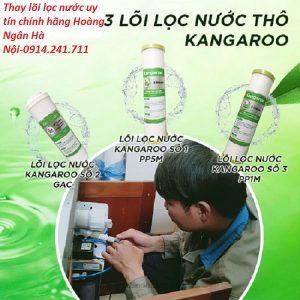 Thay lõi lọc nước tại nhà